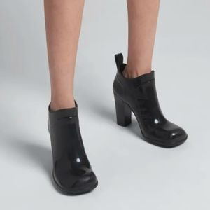 Bottega Veneta Rain Rubber Black Booties - Size 38 (US 8) Used